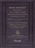 Obras póstumas del doctor don Andres Piquer (Medicina) Medicine
