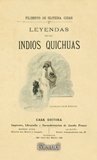 Leyendas de los indios quichuas (América) Social Sciences