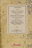 Apuntes para servir á la historia del origen y alzamiento del ejército destinado á ultramar en 1º de enero de 1820 (Geografía e Historia) Social Sciences