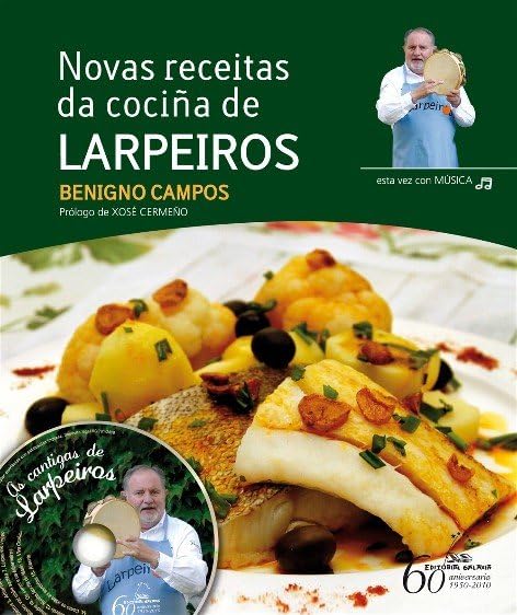 Novas receitas da cociña de Larpeiros + CD book