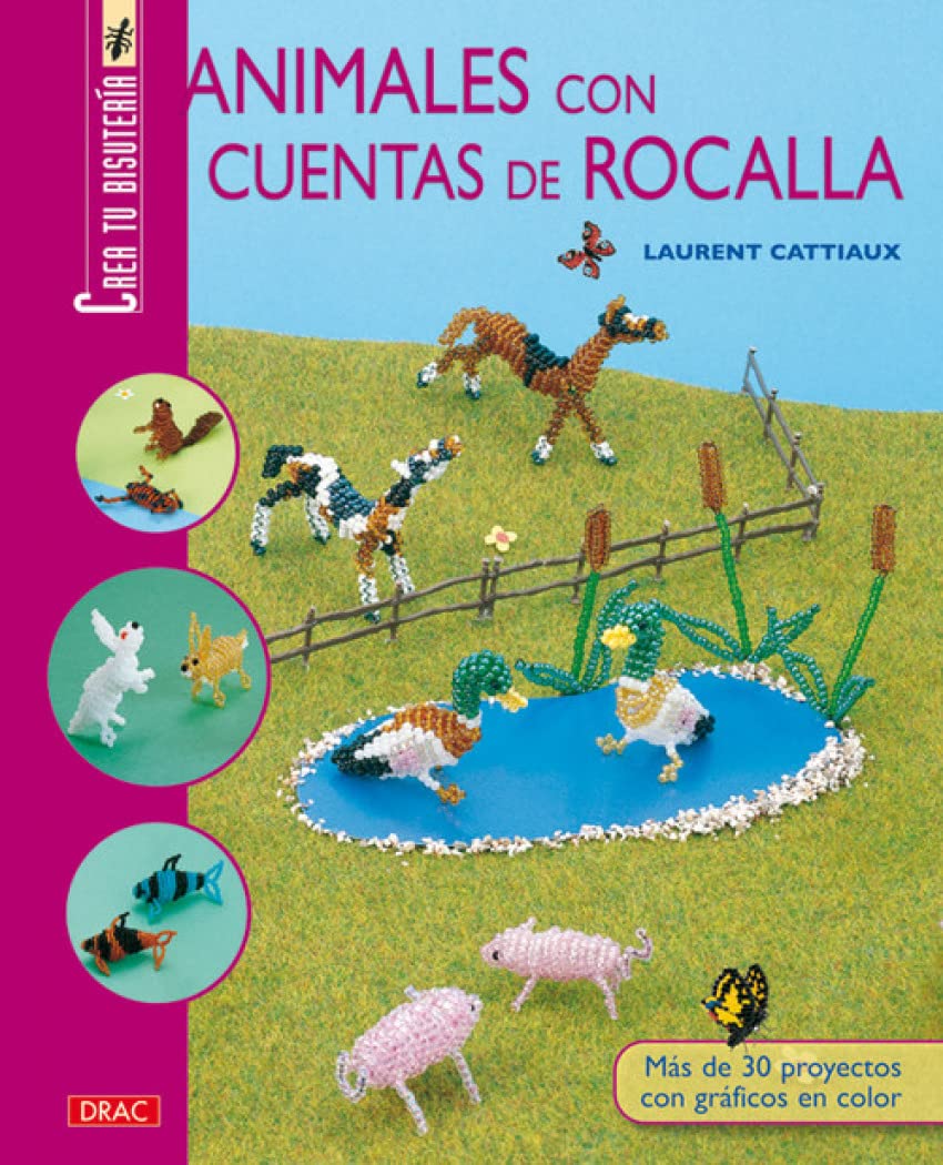 Animales con cuentas de rocalla / Animals Garden Design book