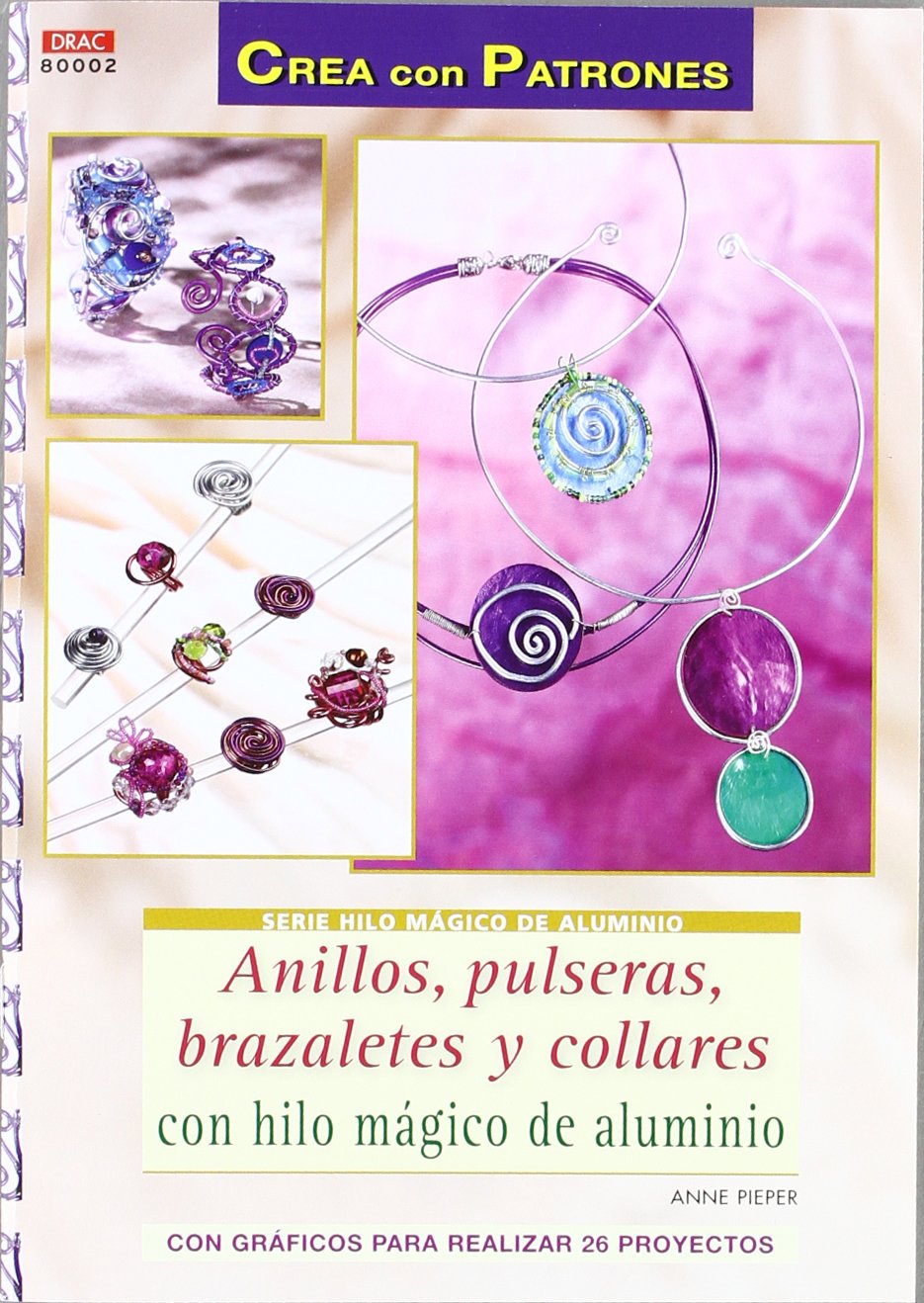 ANILLOS, PULSERAS, BRAZALETES Y COLLARES CON HILO MÁGICO DE ALUMINIO Hobbies & Crafts