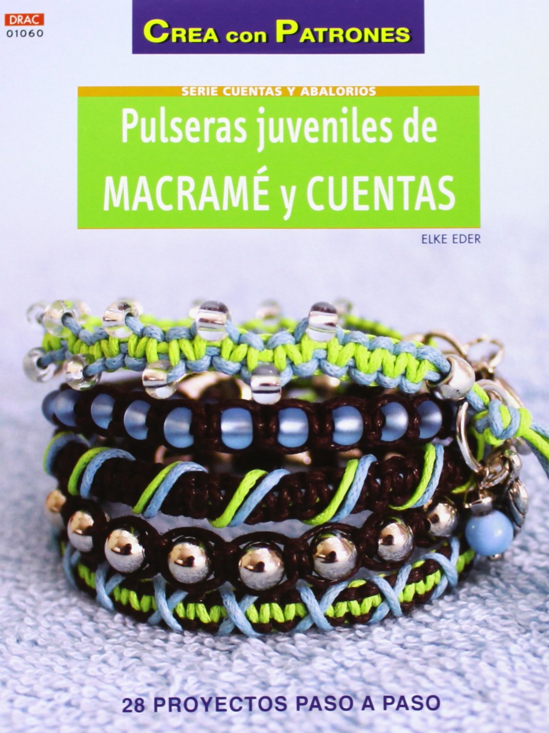 Pulseras juveniles tejidas con macramé y cuentas Social Sciences