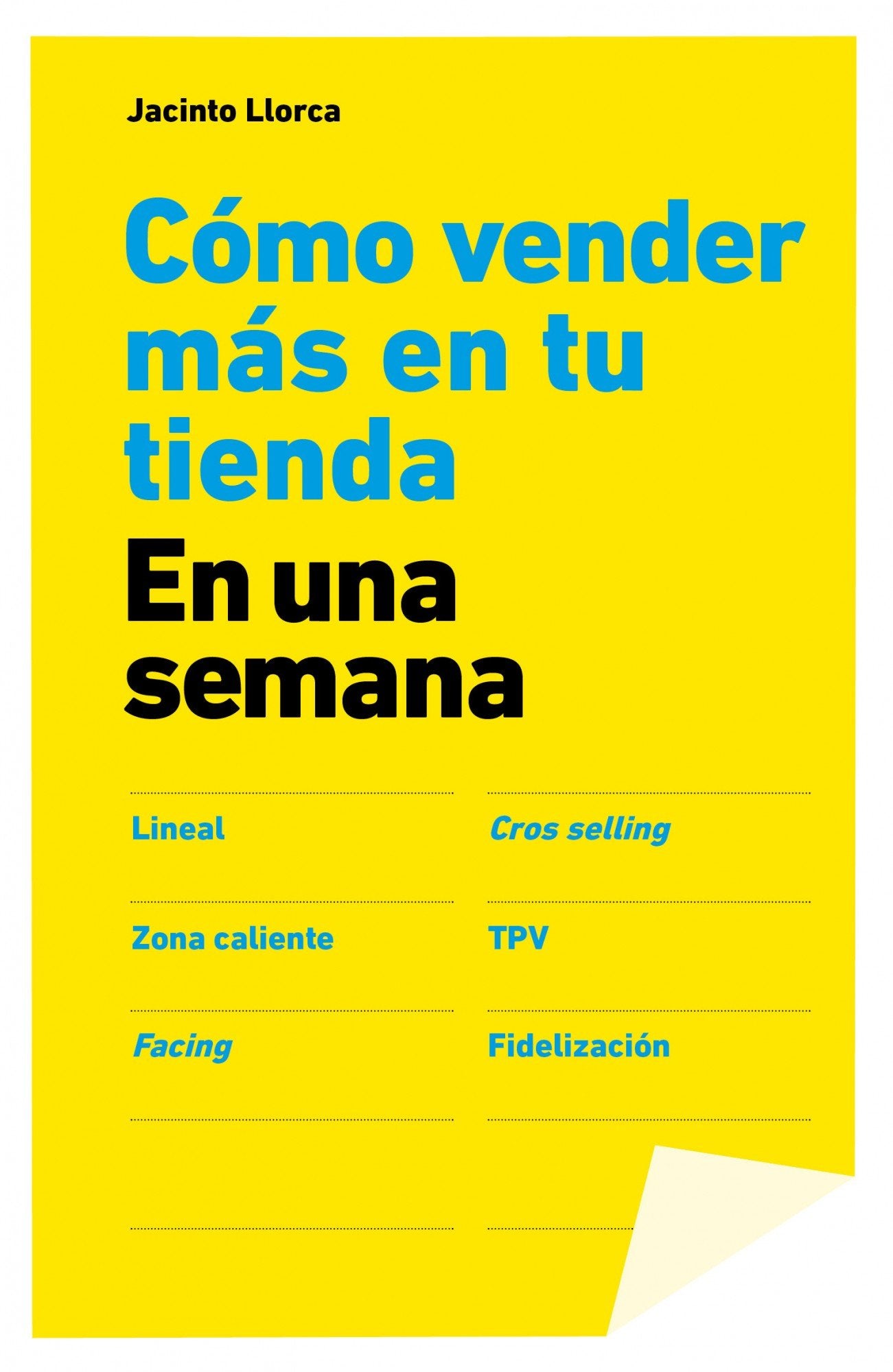 Cómo vender más en tu tienda en una semana book