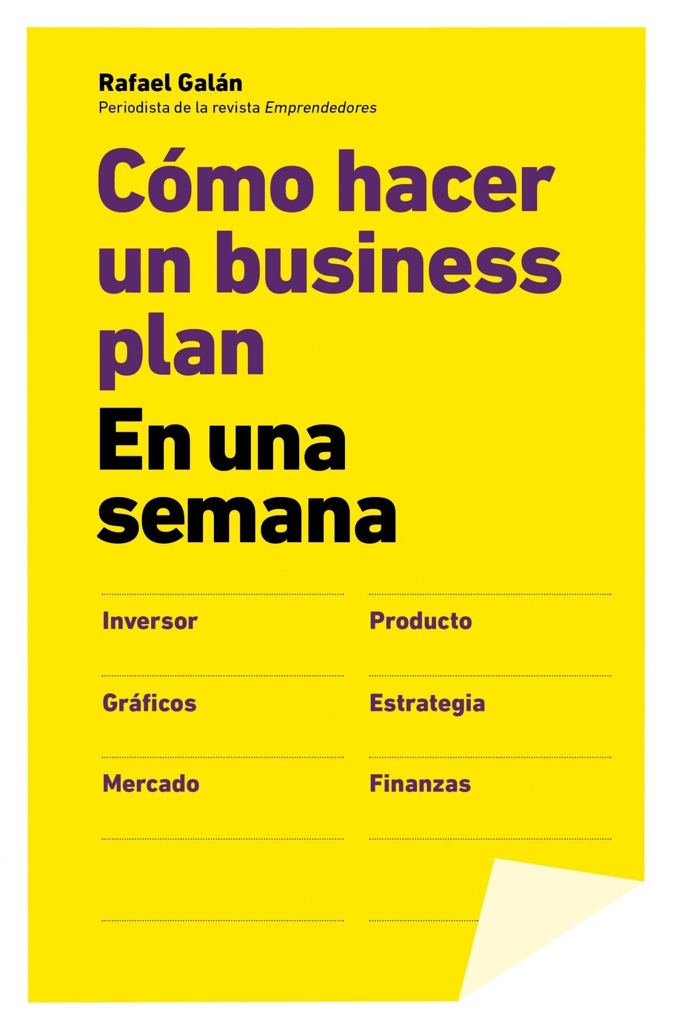 Cómo hacer un business plan en una semana book