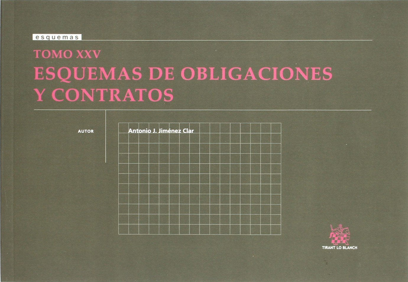 Esquemas de obligaciones y contratos XXV Learning & Reference