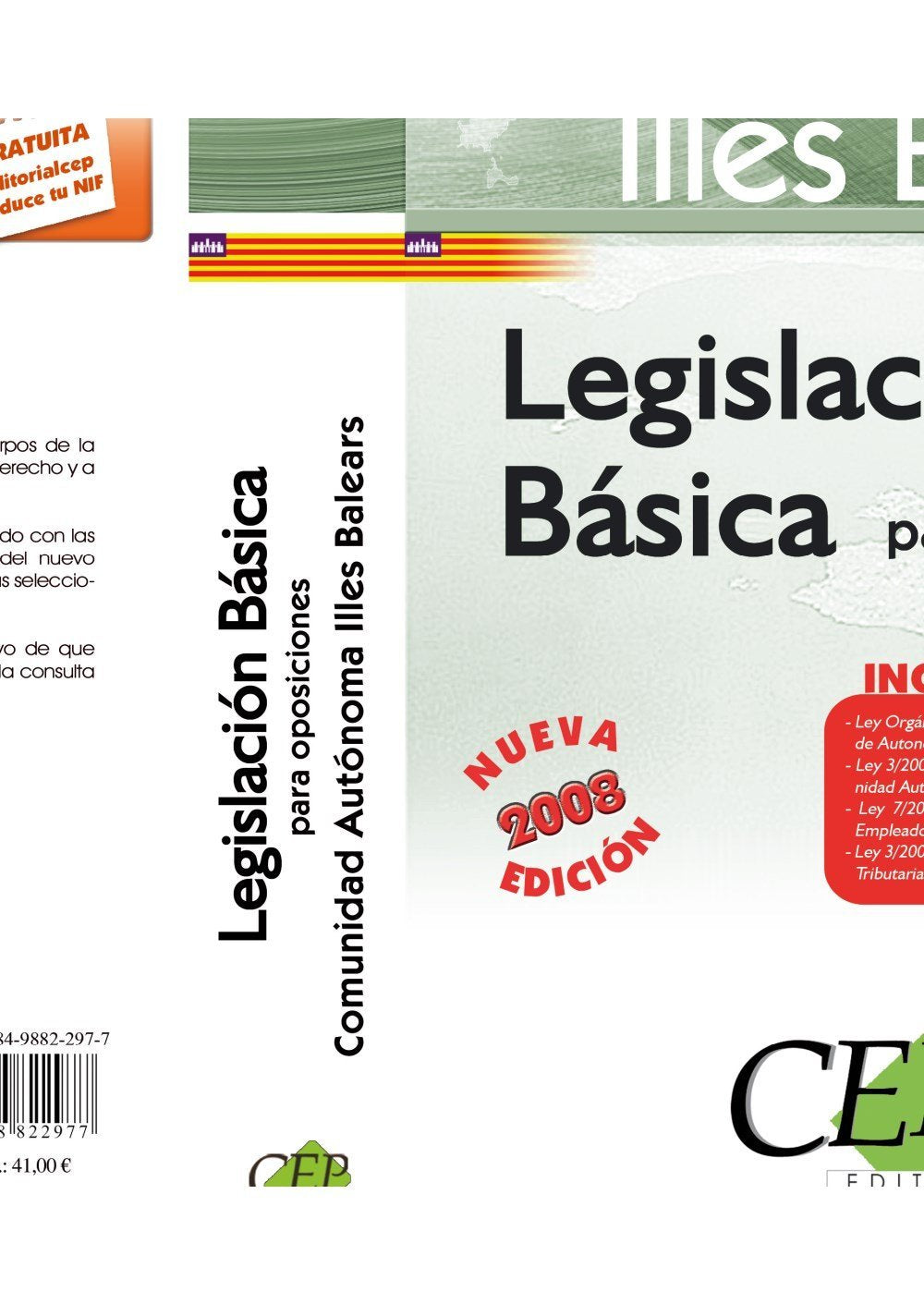 Legislación básica para oposiciones, Illes Balears (Colección 267) Law