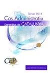 TEMARI VOL. II. OPOSICIONS COS ADMINISTRATIU. GENERALITAT DE CATALUNYA (Colección 954) Education & Training