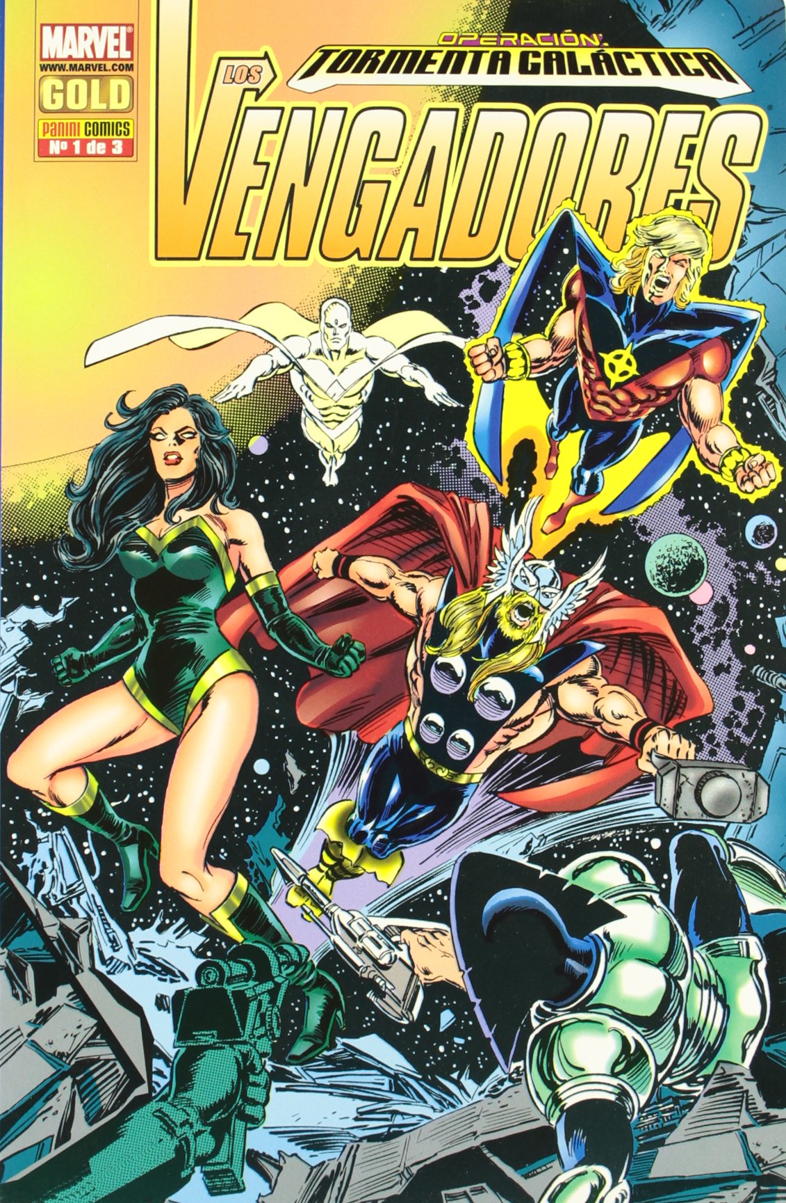 Los Vengadores, Operación tormenta galáctica 1 Manga