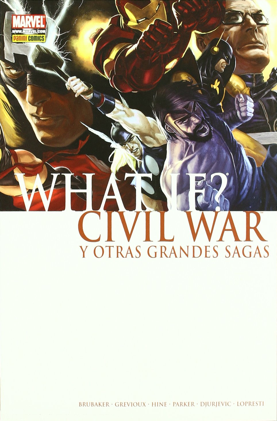What if Civil War y otras grandes sagas Manga