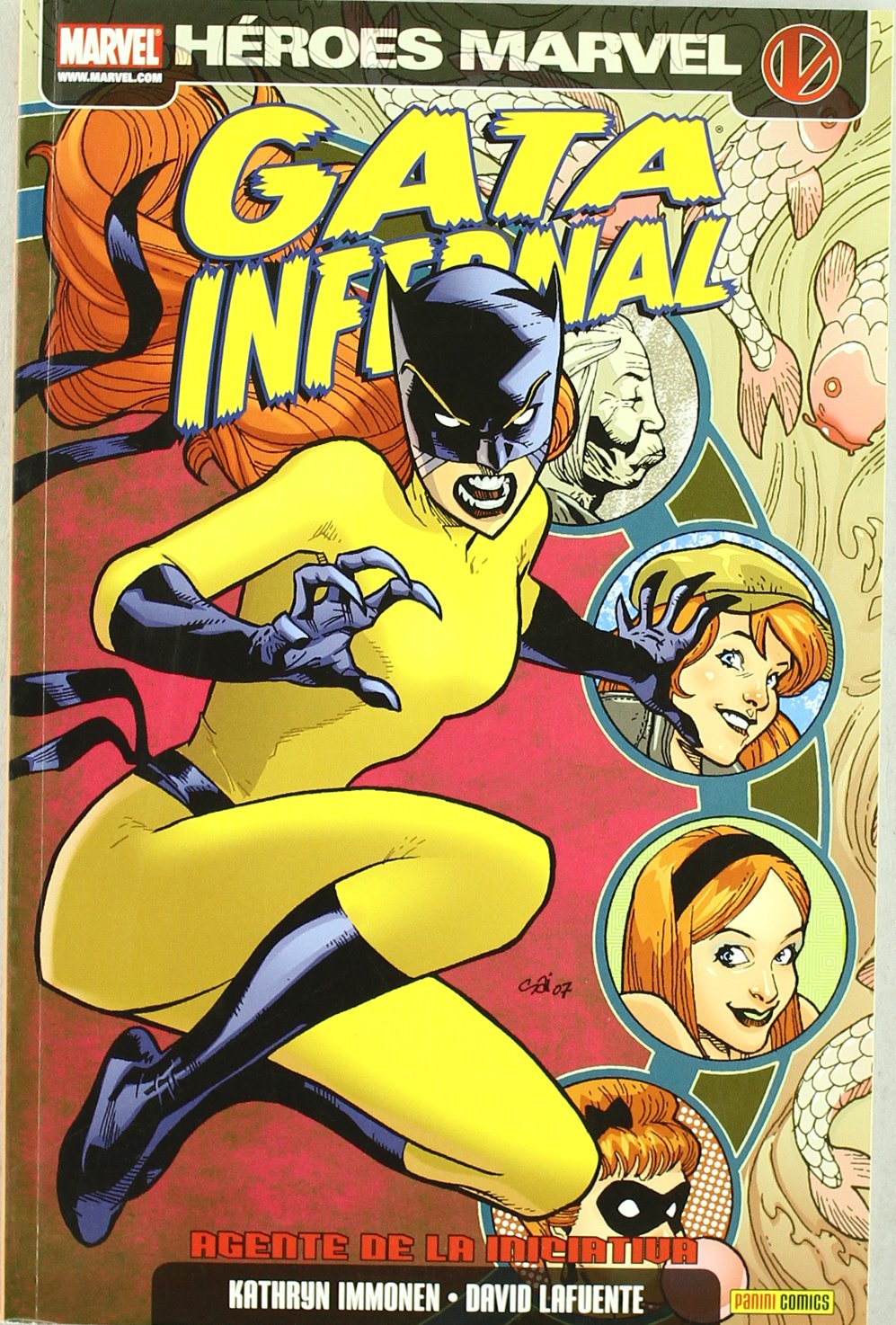 Gata infernal, Agente de iniciativa book