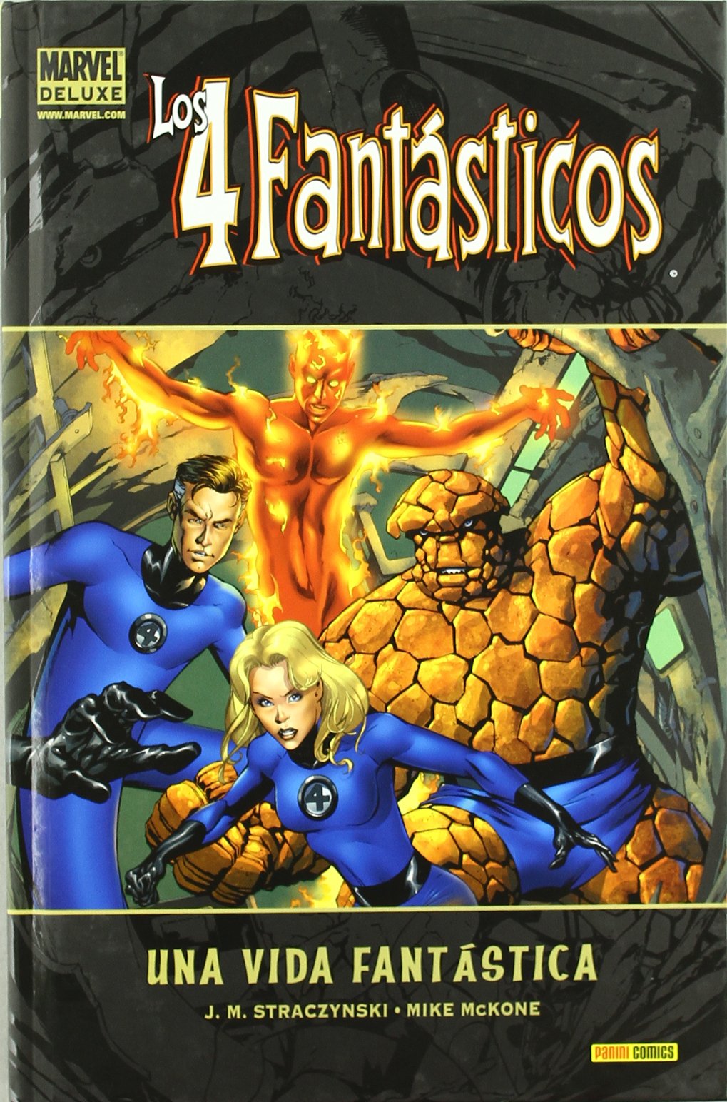 Marvel deluxe: los 4 fantásticos. una vida fantástica book