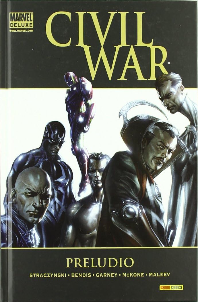 CIVIL WAR: PRELUDIO (MARVEL DELUXE) Manga