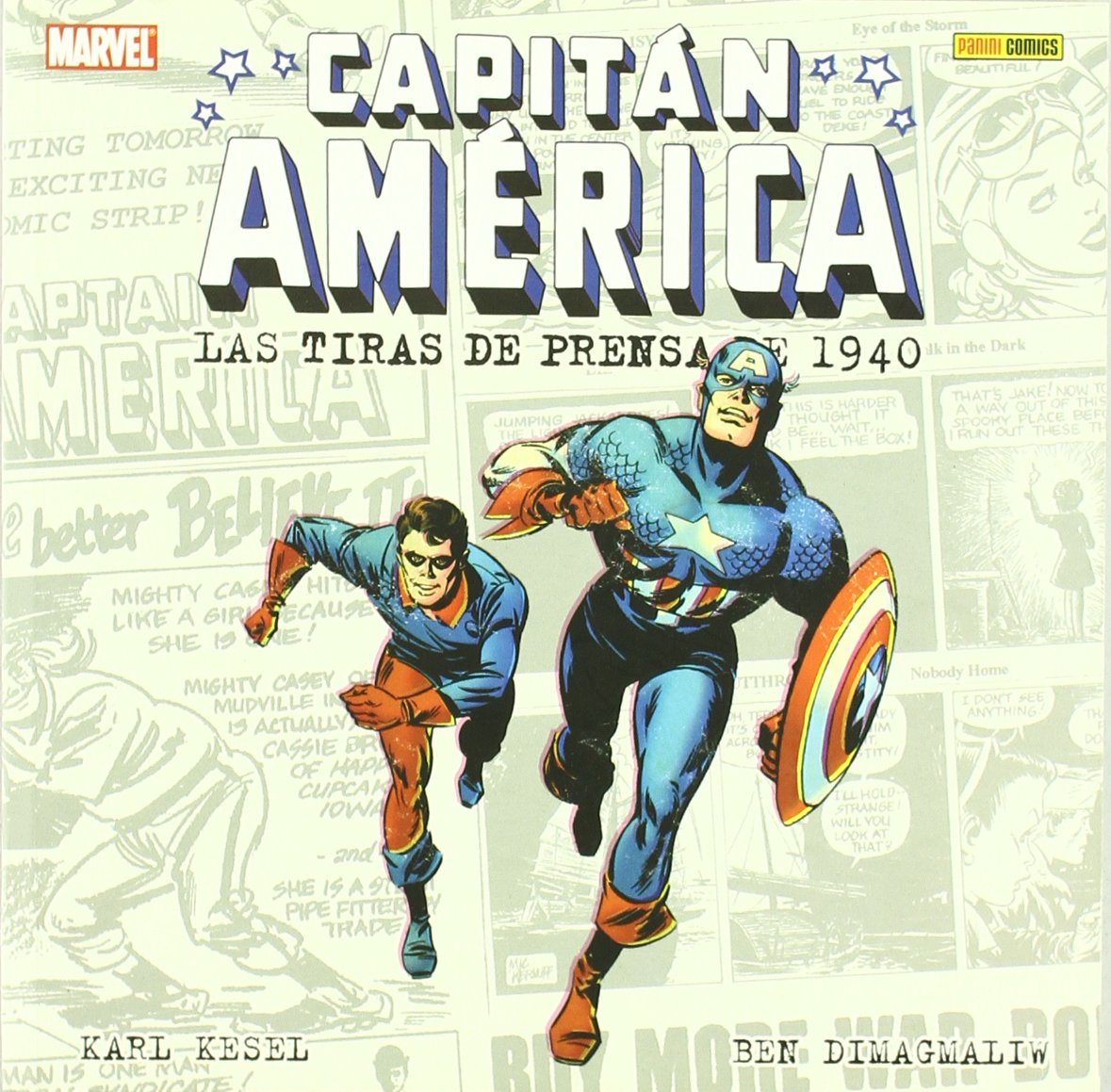 Capitán América, Las tiras de prensa book