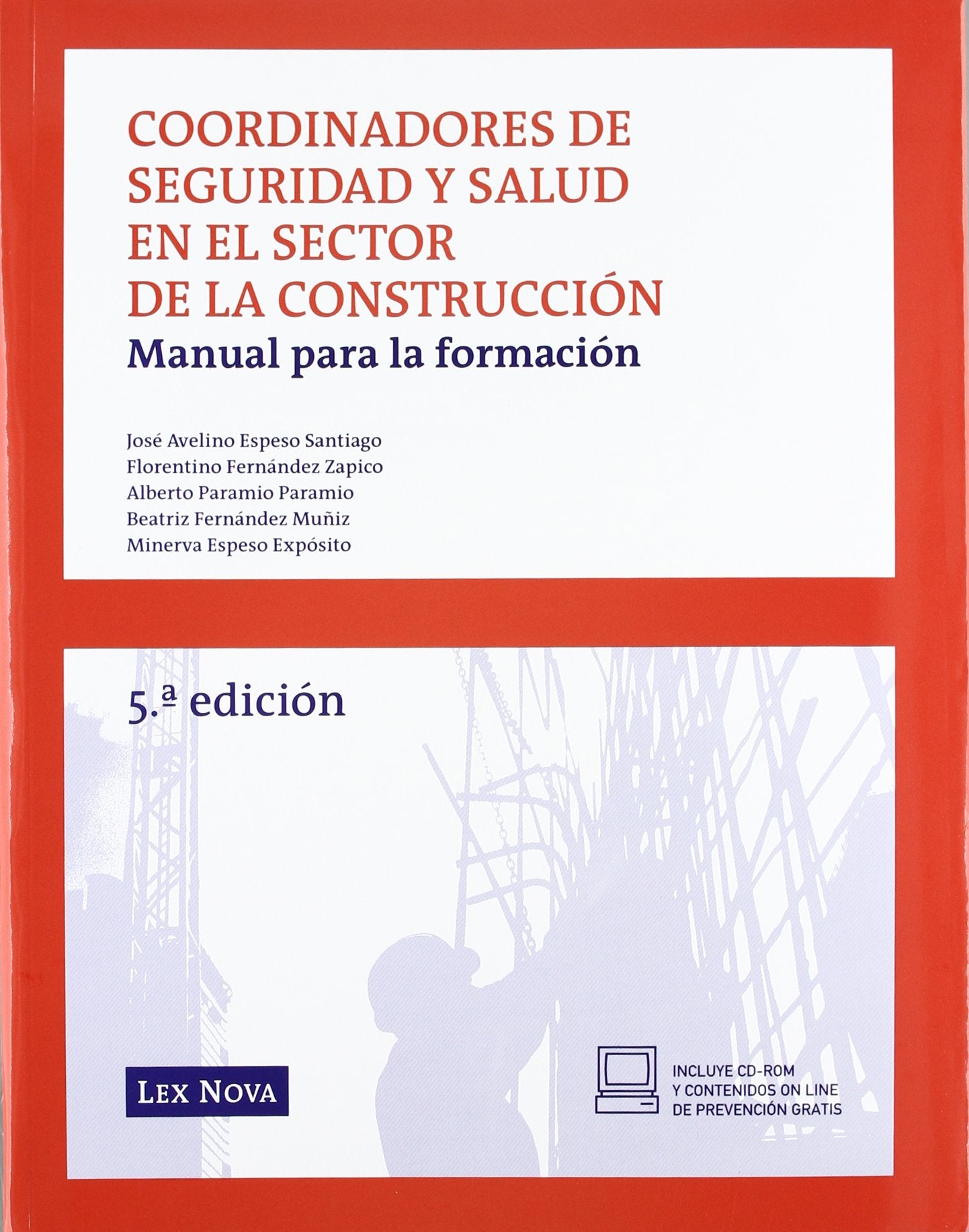 Coordinadores de seguridad y salud en el sector de la construcción : manual para la formación book