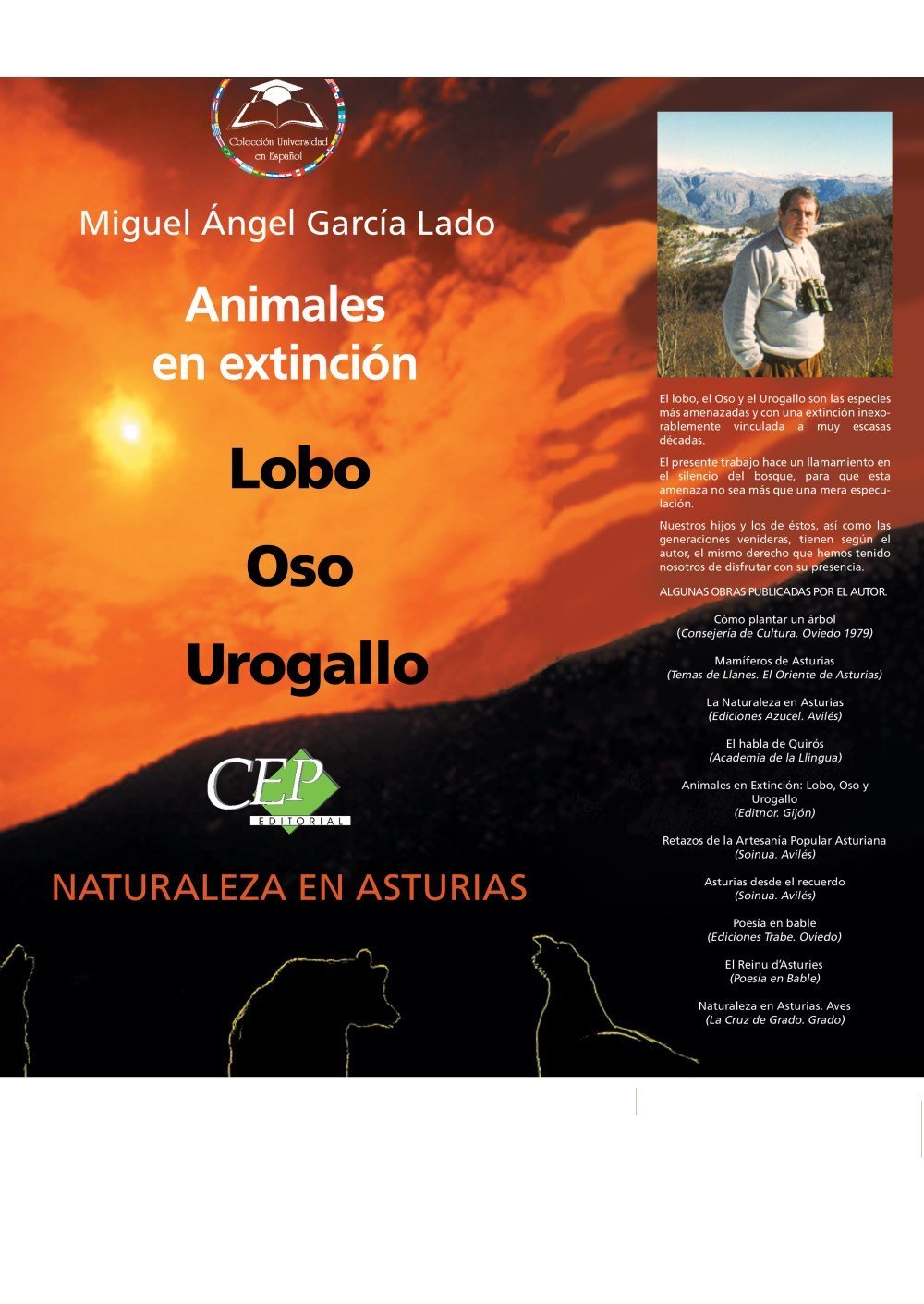 Animales en extinción : lobo, oso, urogallo (Colección 617) Medicine