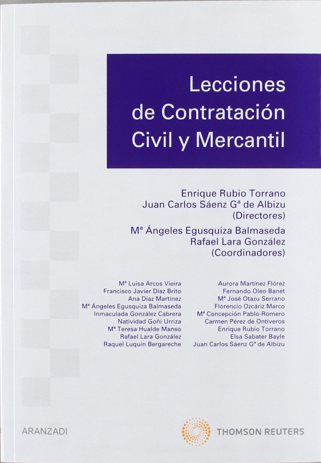 Lecciones de contratación civil y mercantil book