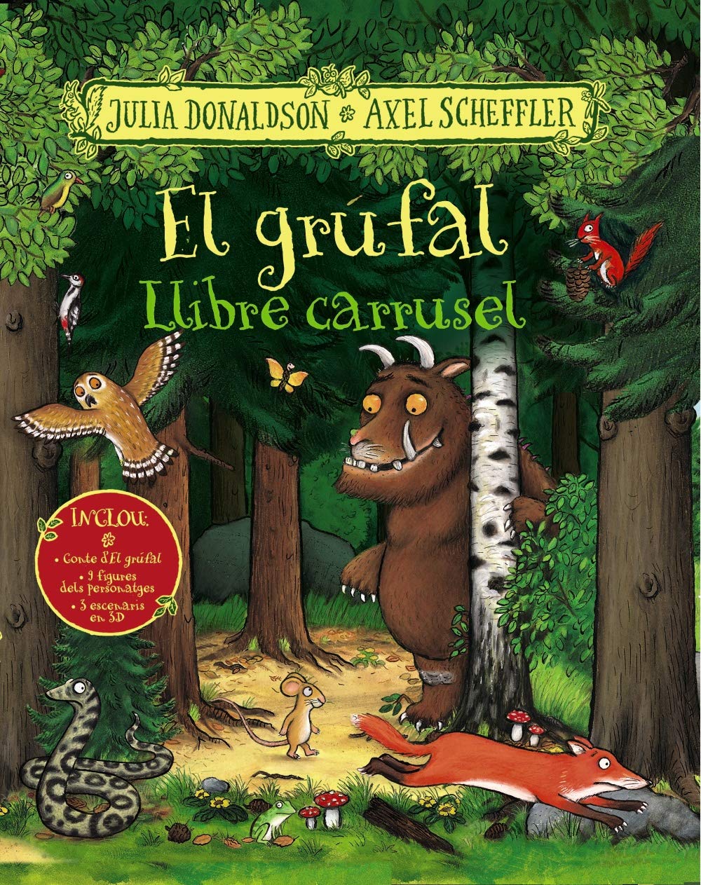 El grúfal. Llibre carrusel book