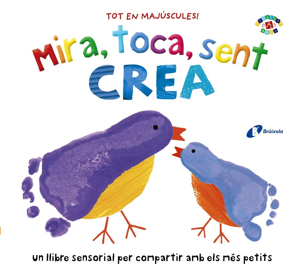 Mira, toca, sent. Crea book