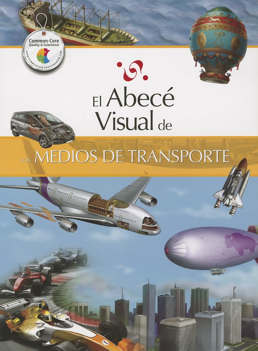 El abece visual de los medios de transporte / The Illustrated Basics of Means of Transportation book
