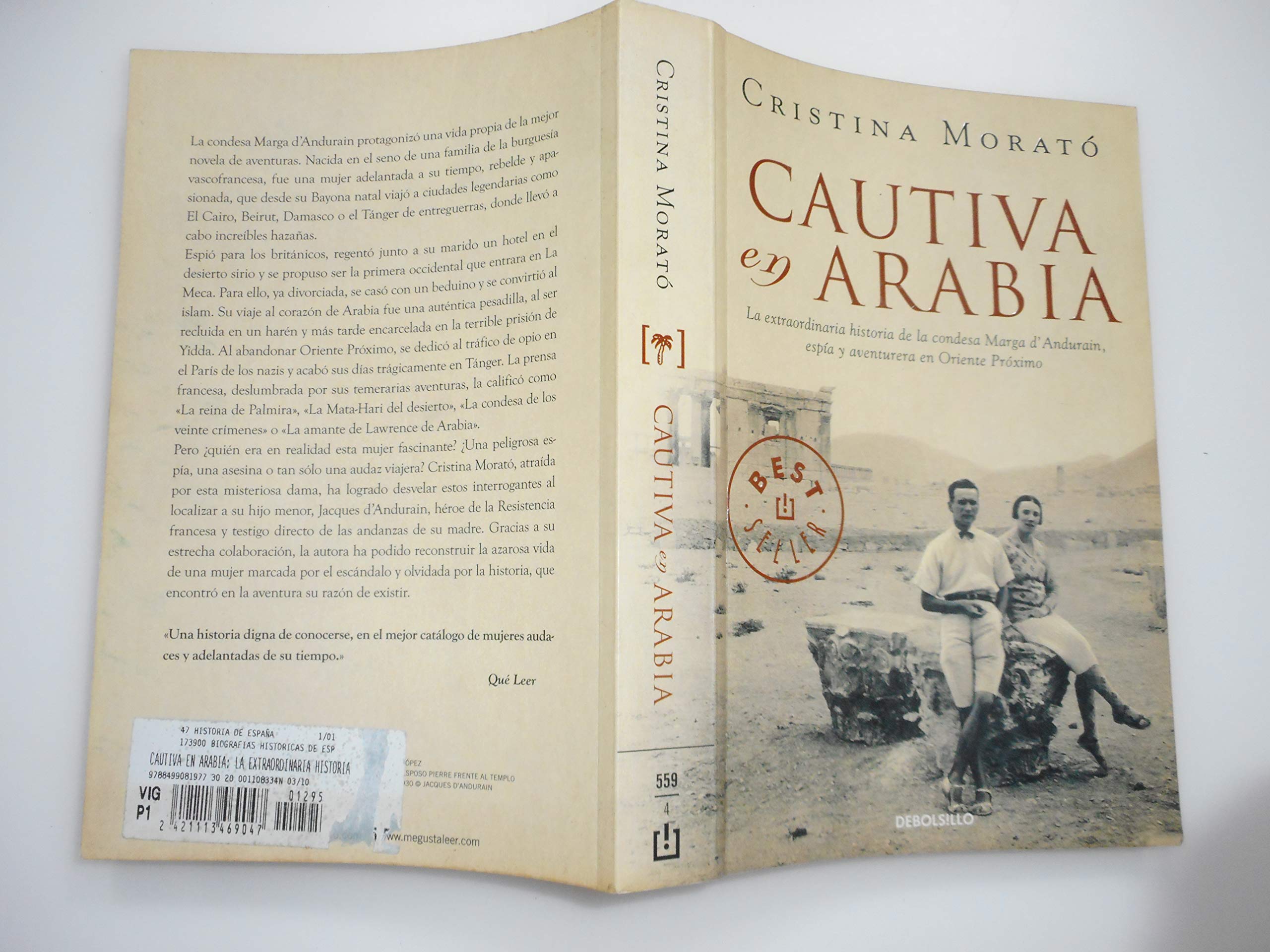Cautiva en Arabia: La extraordinaria historia de la condesa Marga d' Andurain, espía y aventurera en Oriente Próximo (Best Seller) Memories