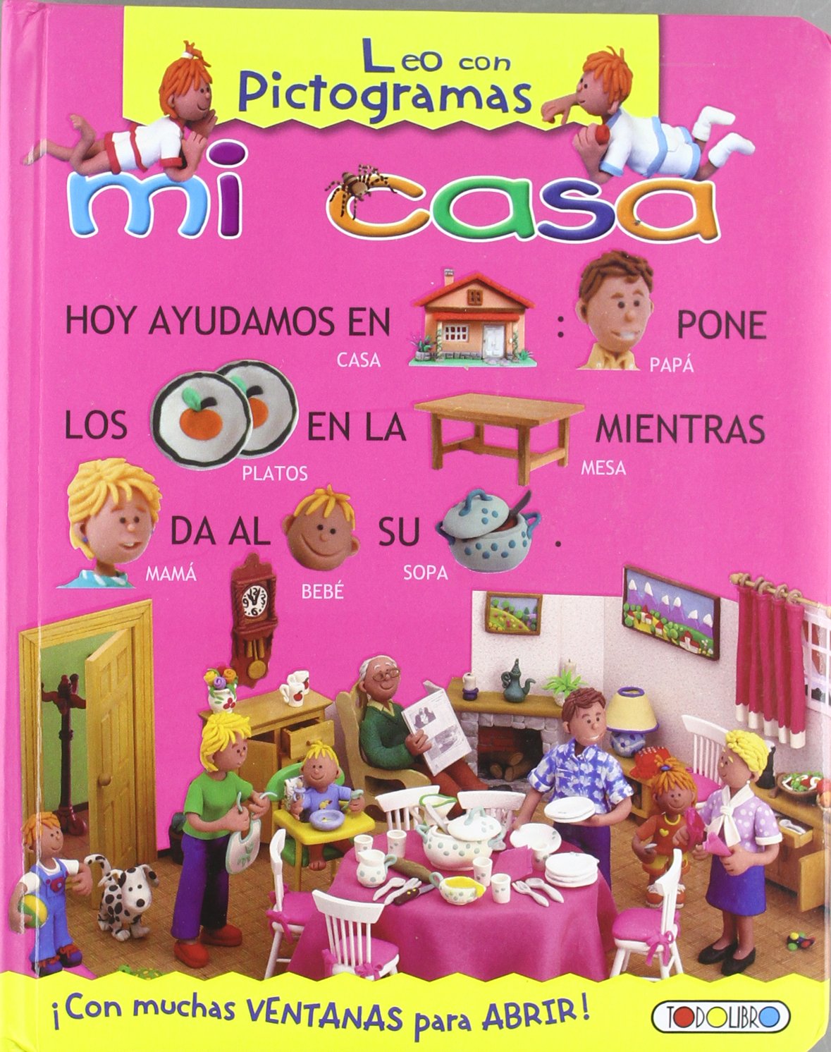 Mi casa (Leo con pictogramas) Learning & Reference