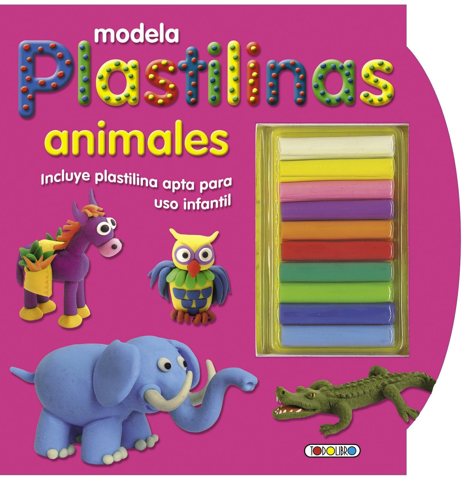 Animales (Modela plastilinas) Non-fiction