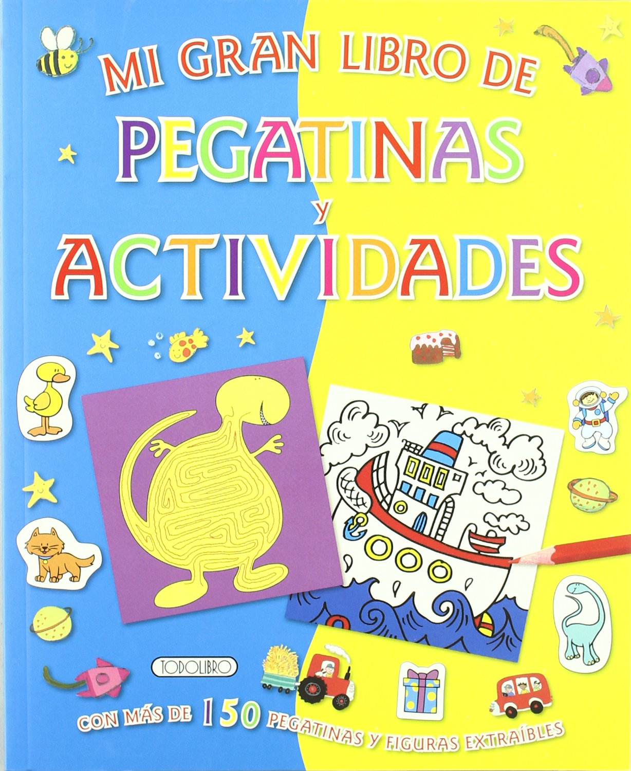 Mi gran libro de pegatinas y actividades (Megactividades) Books