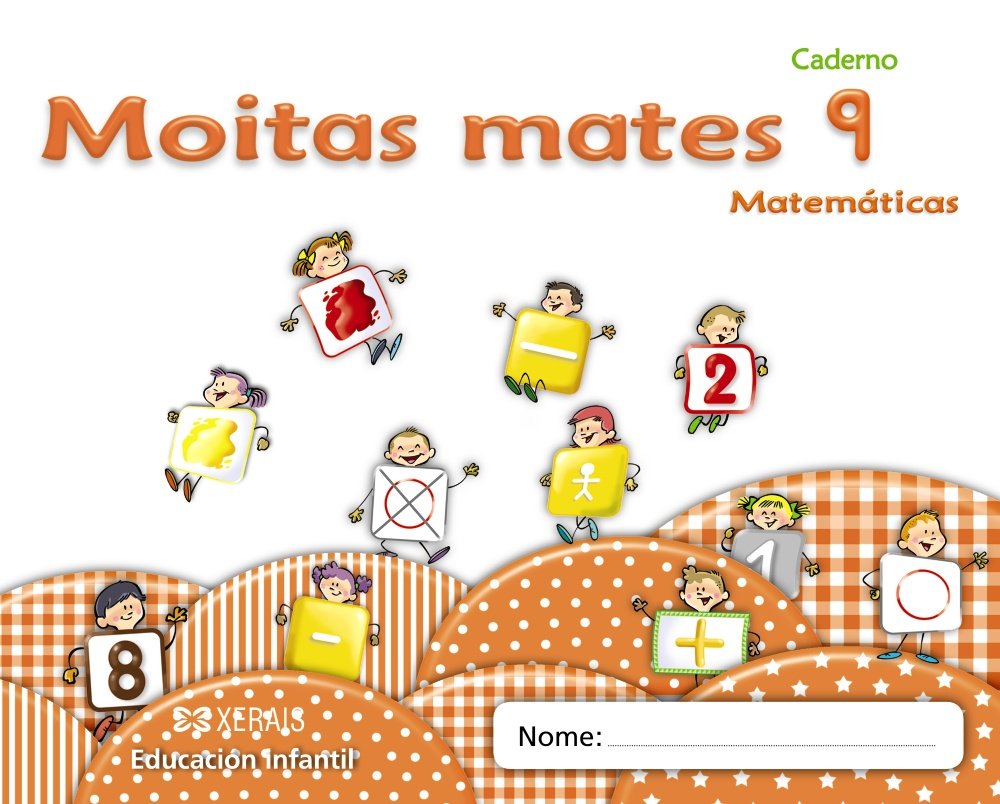 Caderno Moitas Mates 9: Matemáticas (Papeliños) Learning & Reference