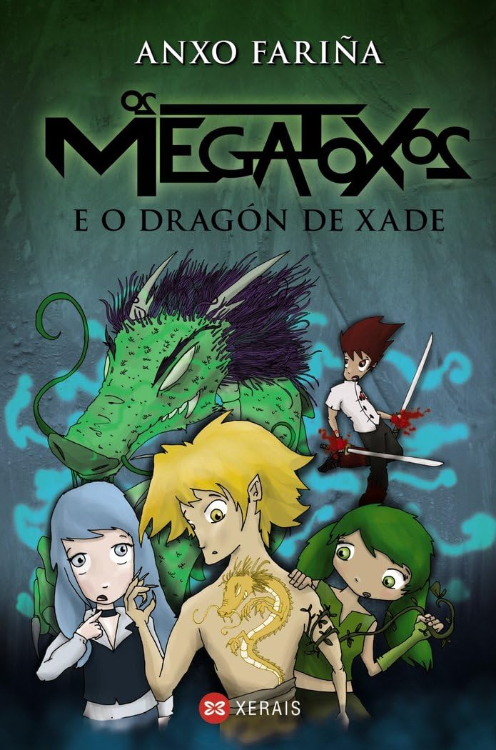 Os Megatoxos e o dragón de xade book