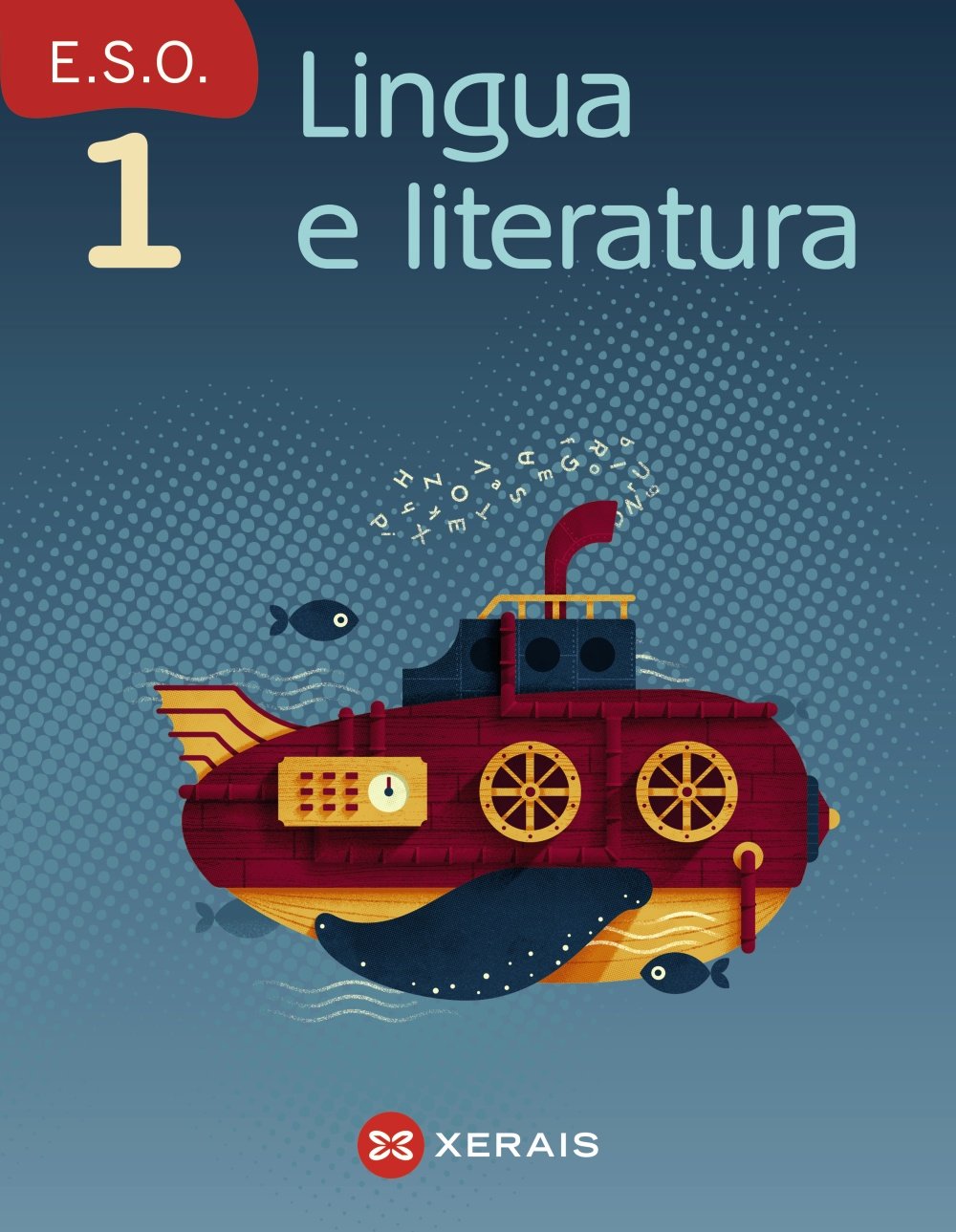 Lingua e literatura 1º ESO (2015) book