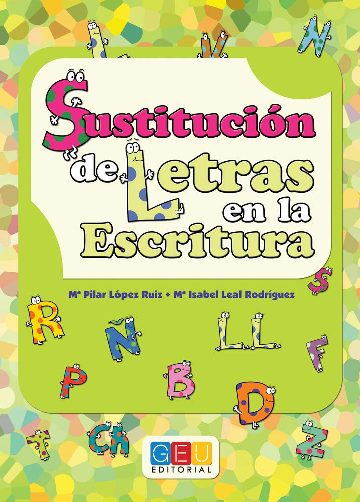 Sustitución de letras en la escritura Books