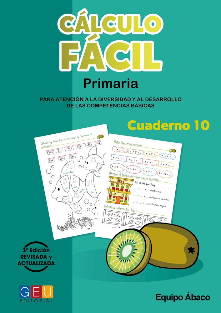 Cálculo fácil 10 book