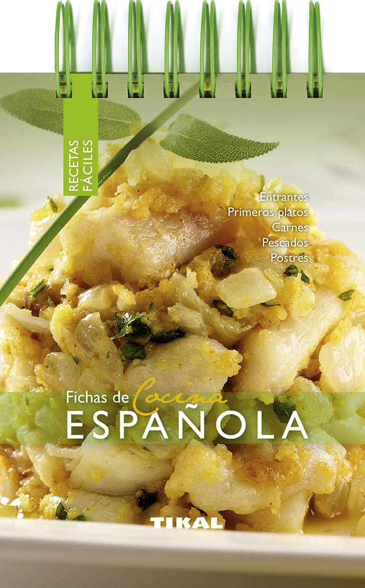 Cocina española (Fichas de cocina) Leisure, Home & Garden