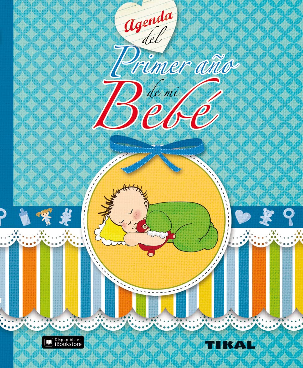 Agenda del primer año de mi bebé book