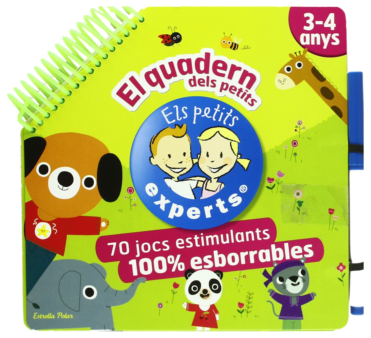 Els petits experts. El quadern dels petits : 70 jocs estimulants : 100% esborrables Social Sciences