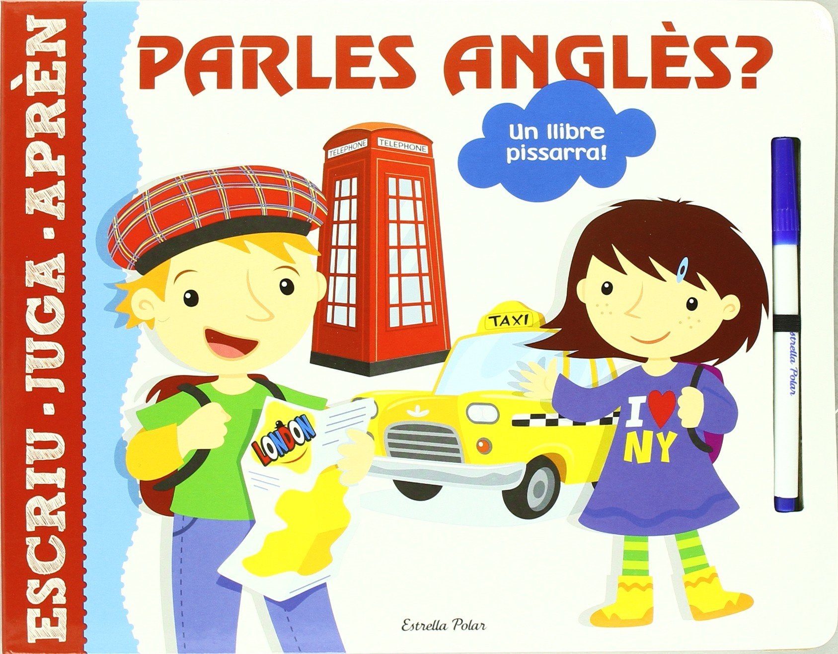 Parles anglès?: Un llibre pissarra! (La Lluna de Paper) Novels & Short Stories