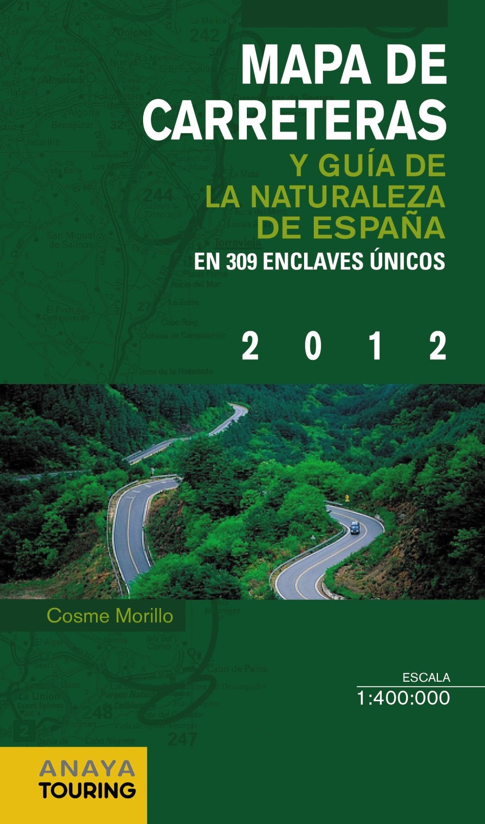 Mapa de carreteras y guía de la naturaleza de España, E 1:340.000 Learning & Reference