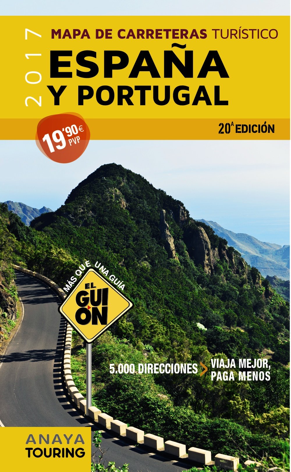 España y Portugal : mapa de carreteras turístico : E 1:340.000 book