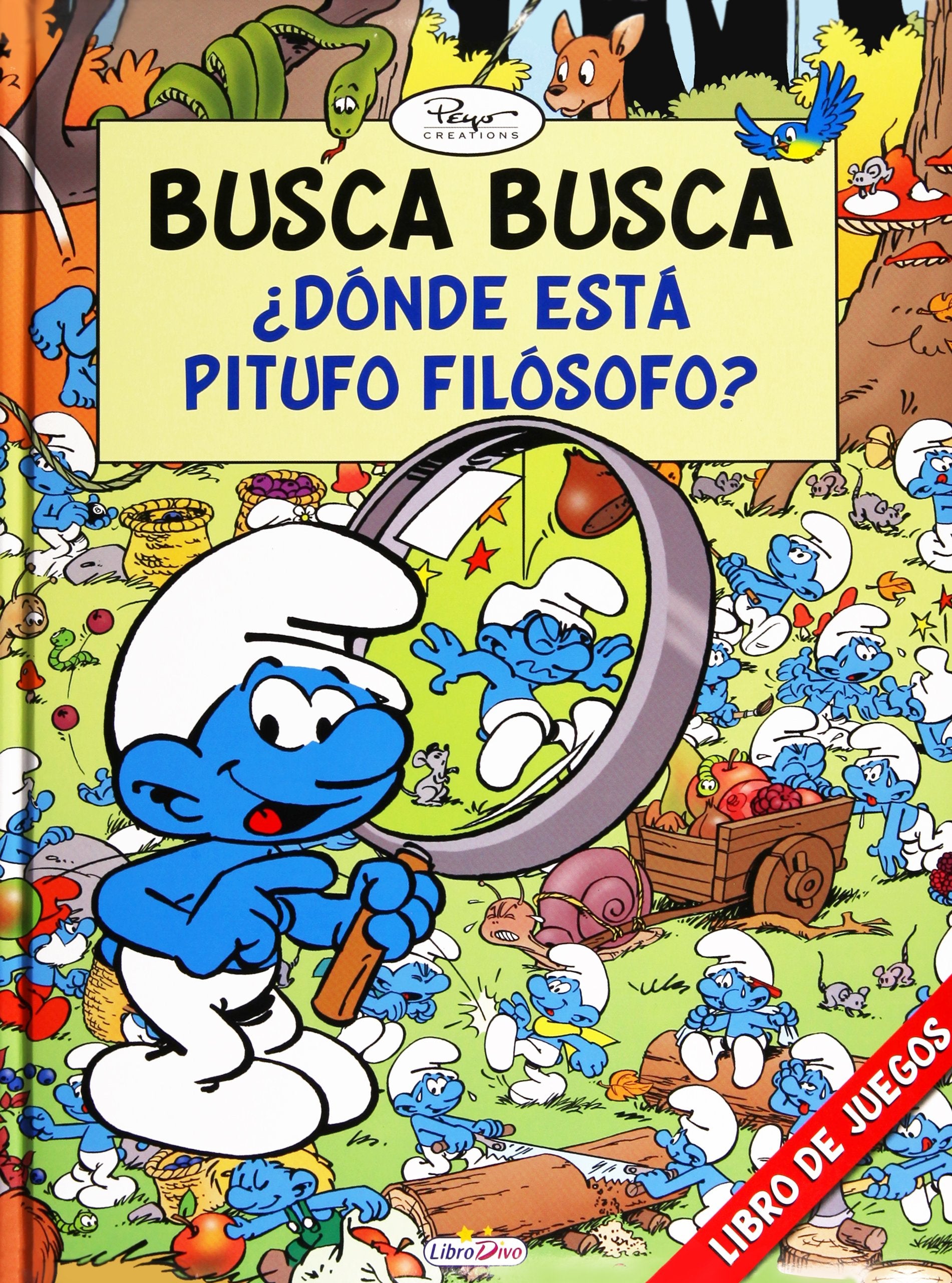 LOS PITUFOS BUSCA BUSCA ¿DONDE ESTÁ PAPÁ PITUFO? Books