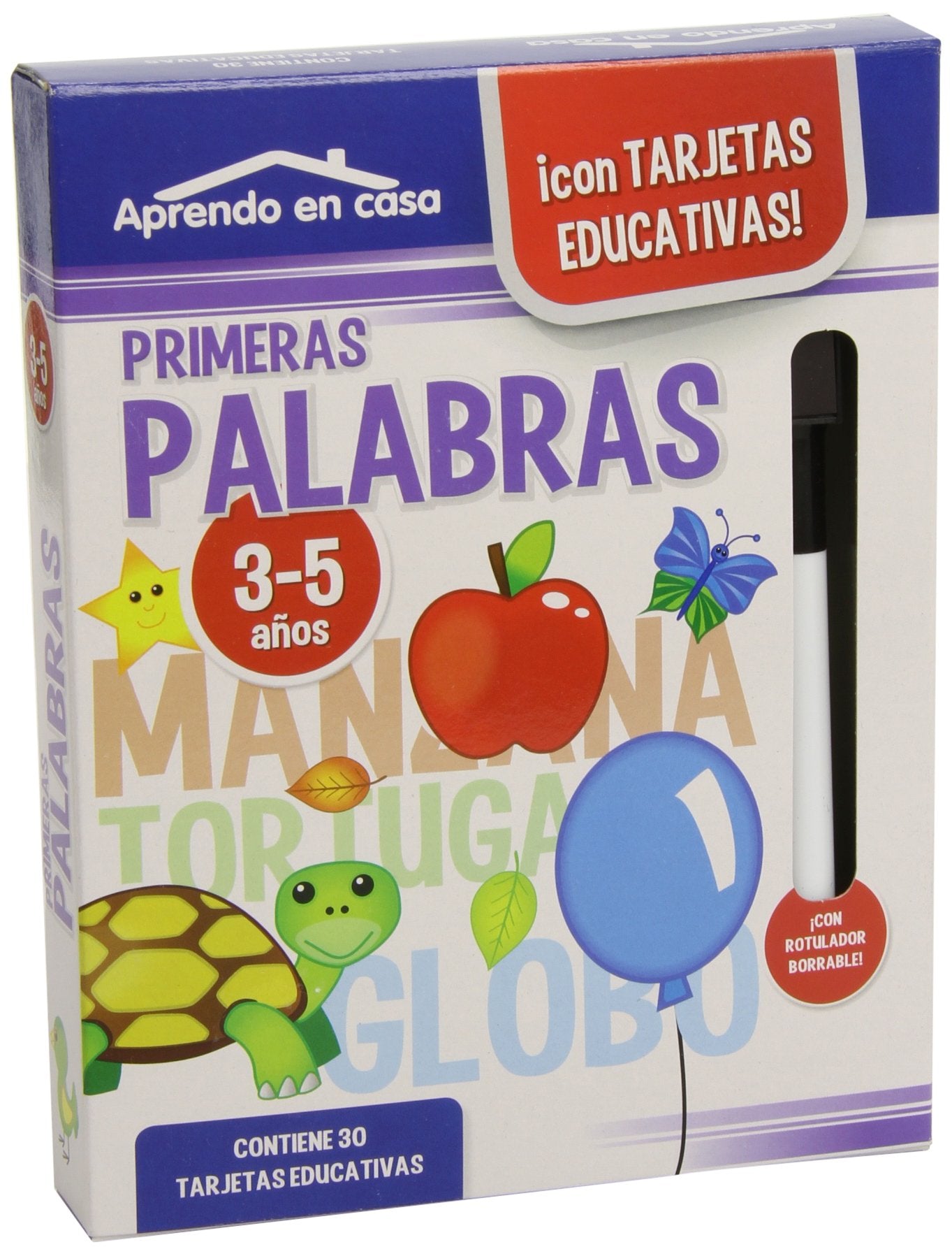 APRENDO EN CASA LAS PALABRAS (3-5 años) Books