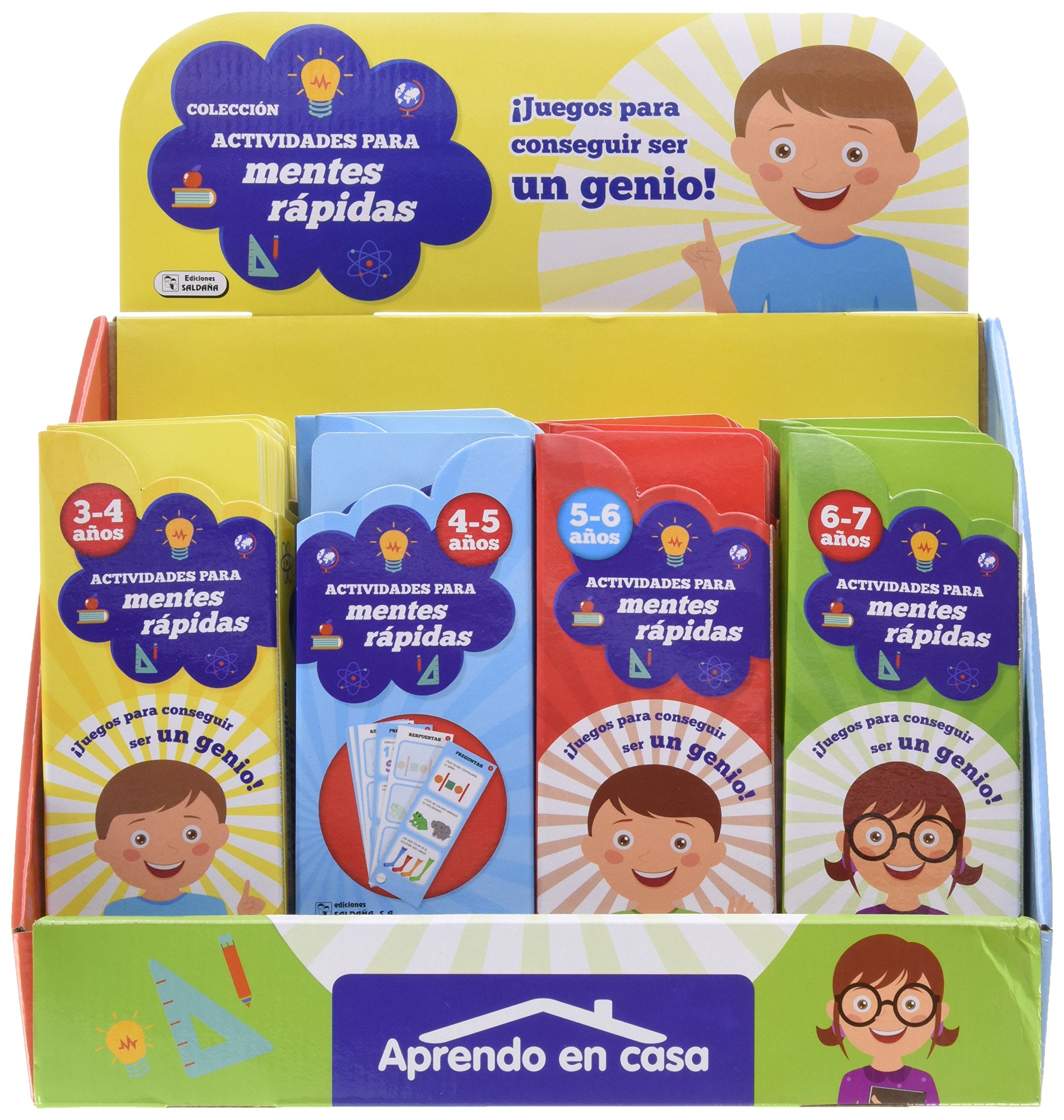 APRENDO EN CASA MENTES RÁPIDAS Books