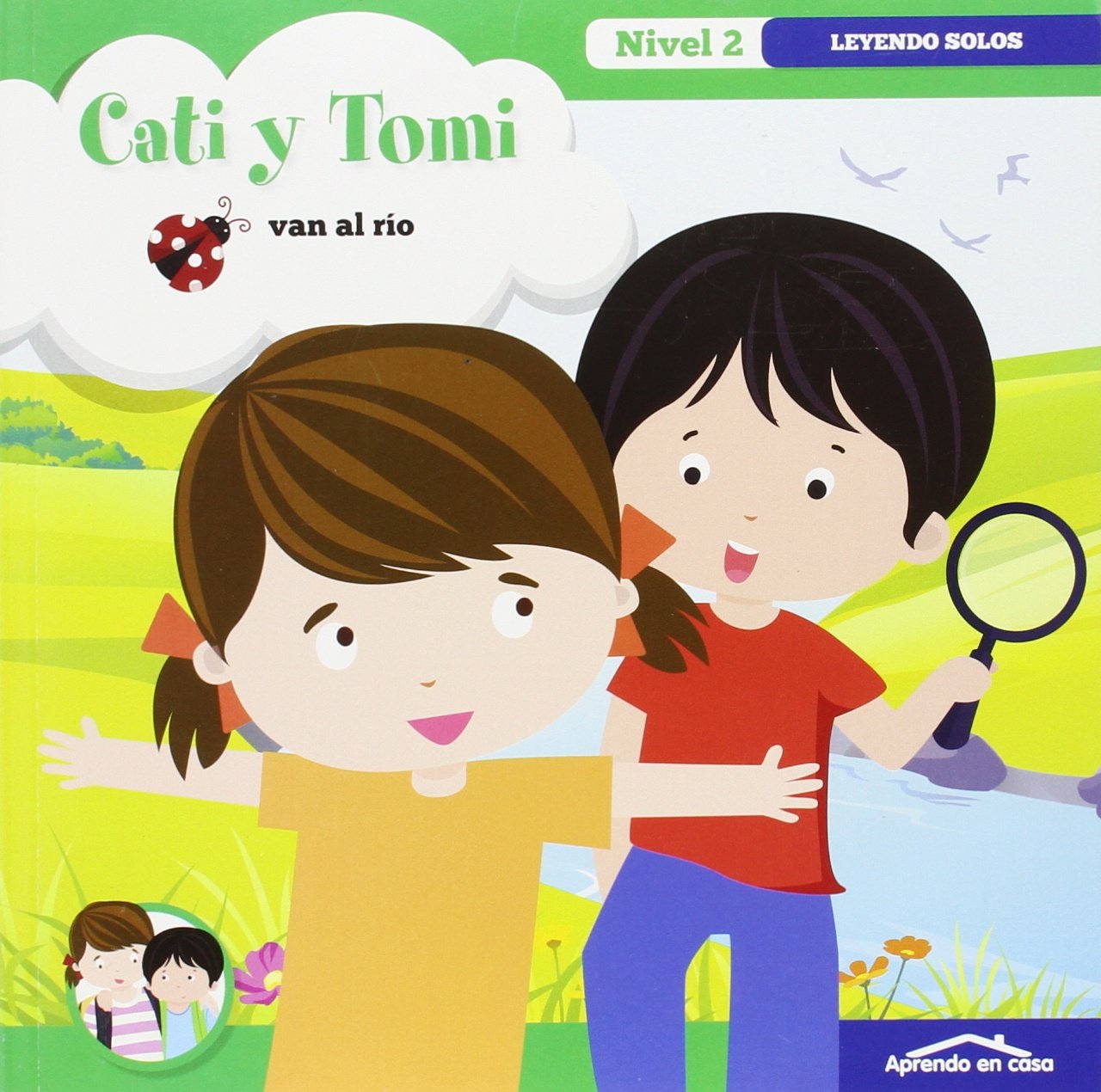 APRENDO EN CASA - APRENDO A LEER Nº 2: APRENDO EN CASA CATI Y TOMI- VAN AL RIO: APRENDO EN CASA A LEER NIVEL 2 Books
