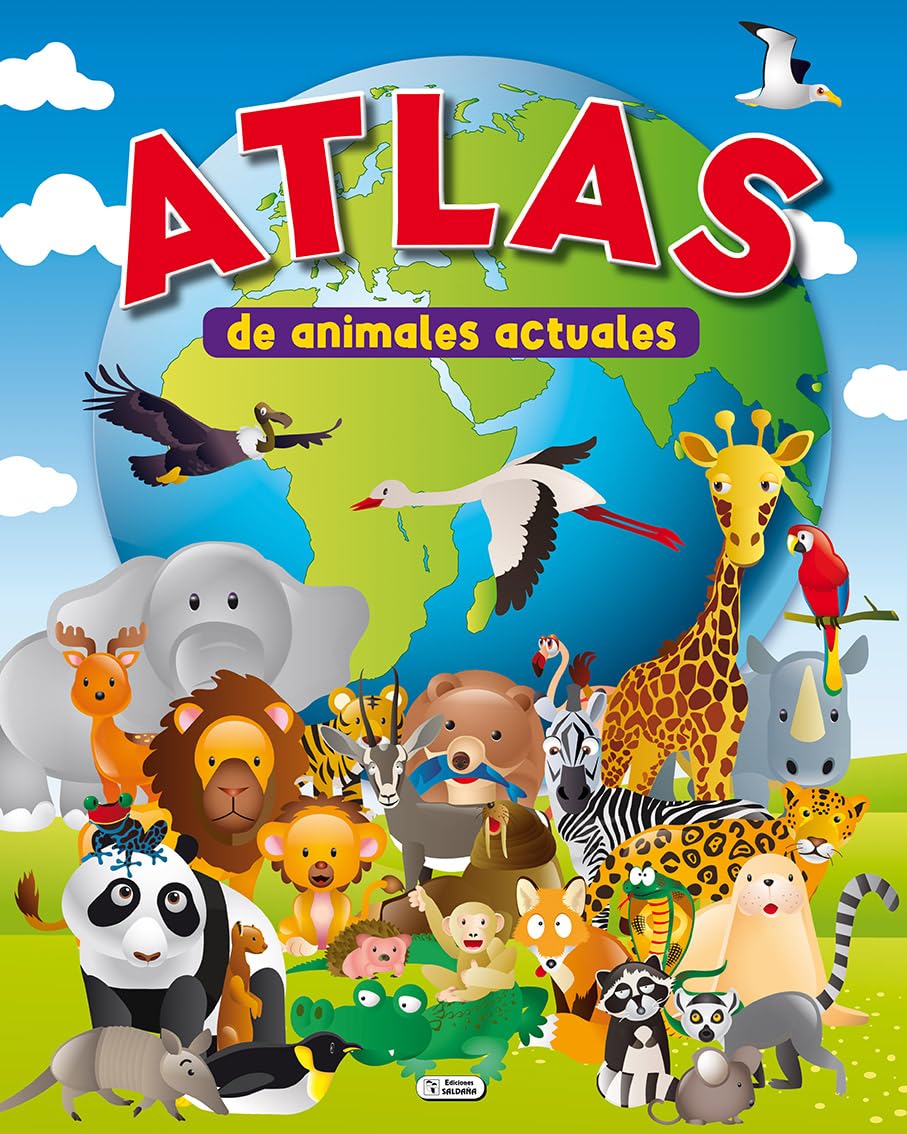 ATLAS DE ANIMALES ACTUALES Non-fiction