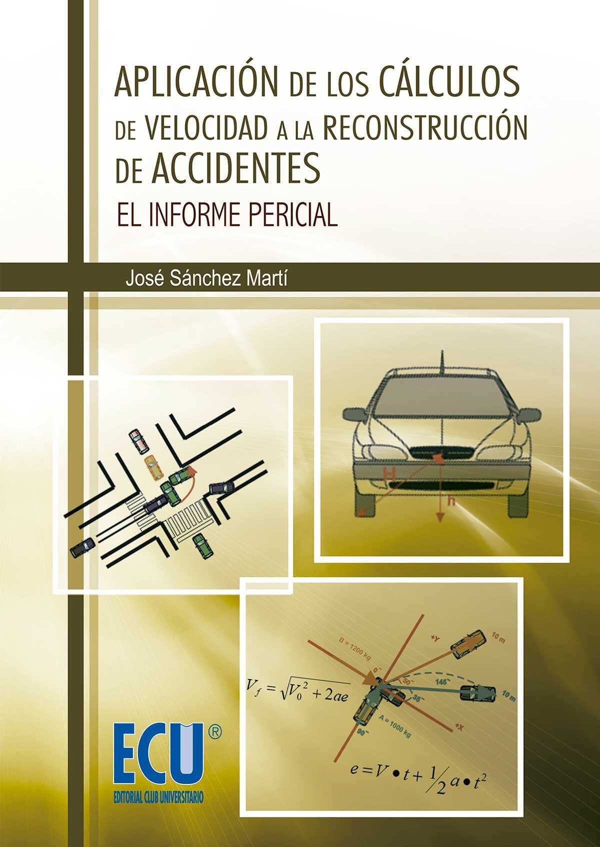 Aplicación de los cálculos de velocidad a la reconstrucción de accidentes: El informe pericial book