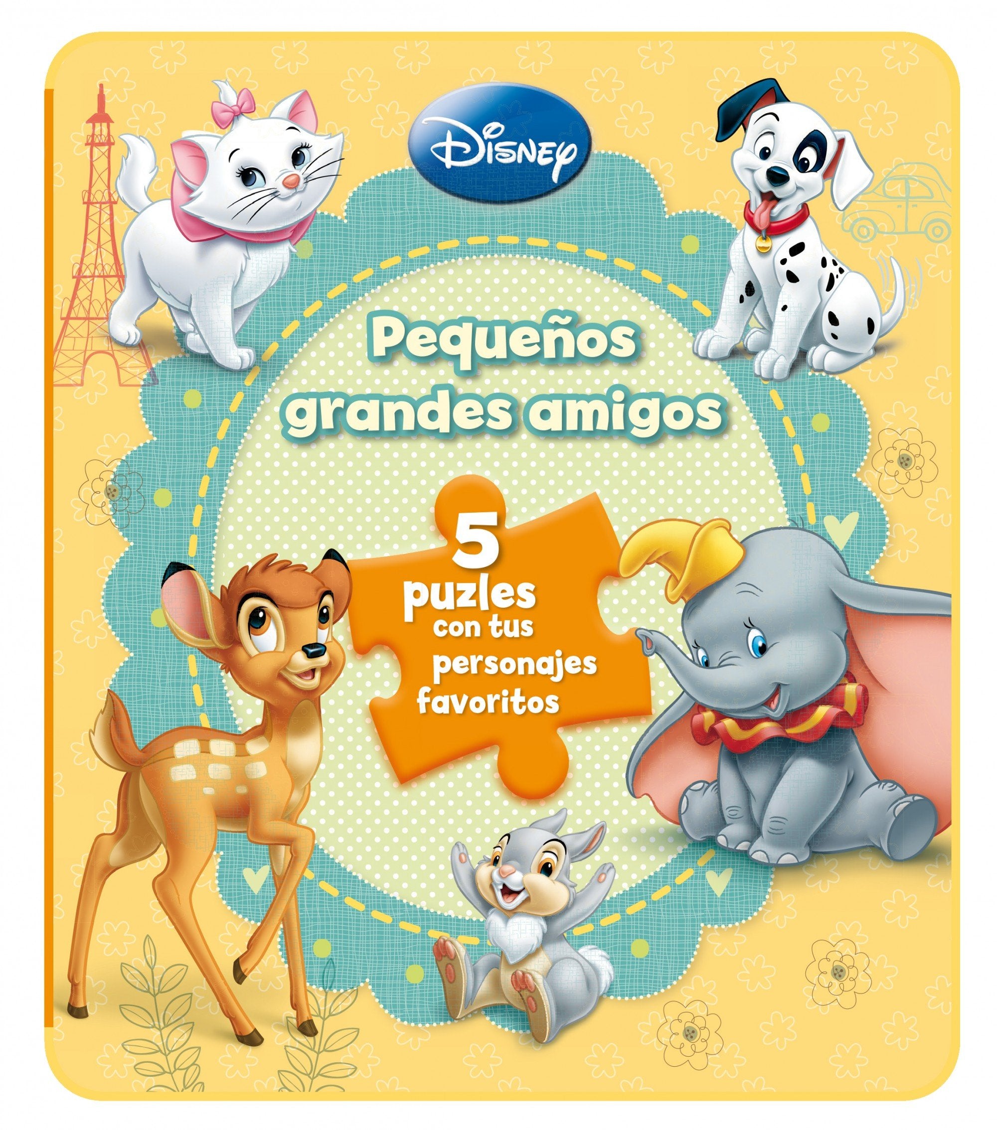 Clásicos Disney. 5 puzles: Pequeños grandes amigos book