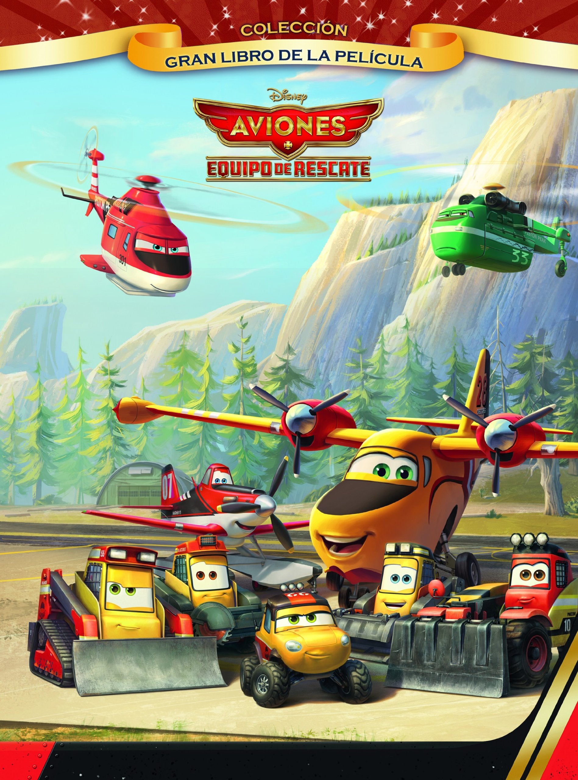 Aviones. Equipo de rescate : gran libro de la película Books