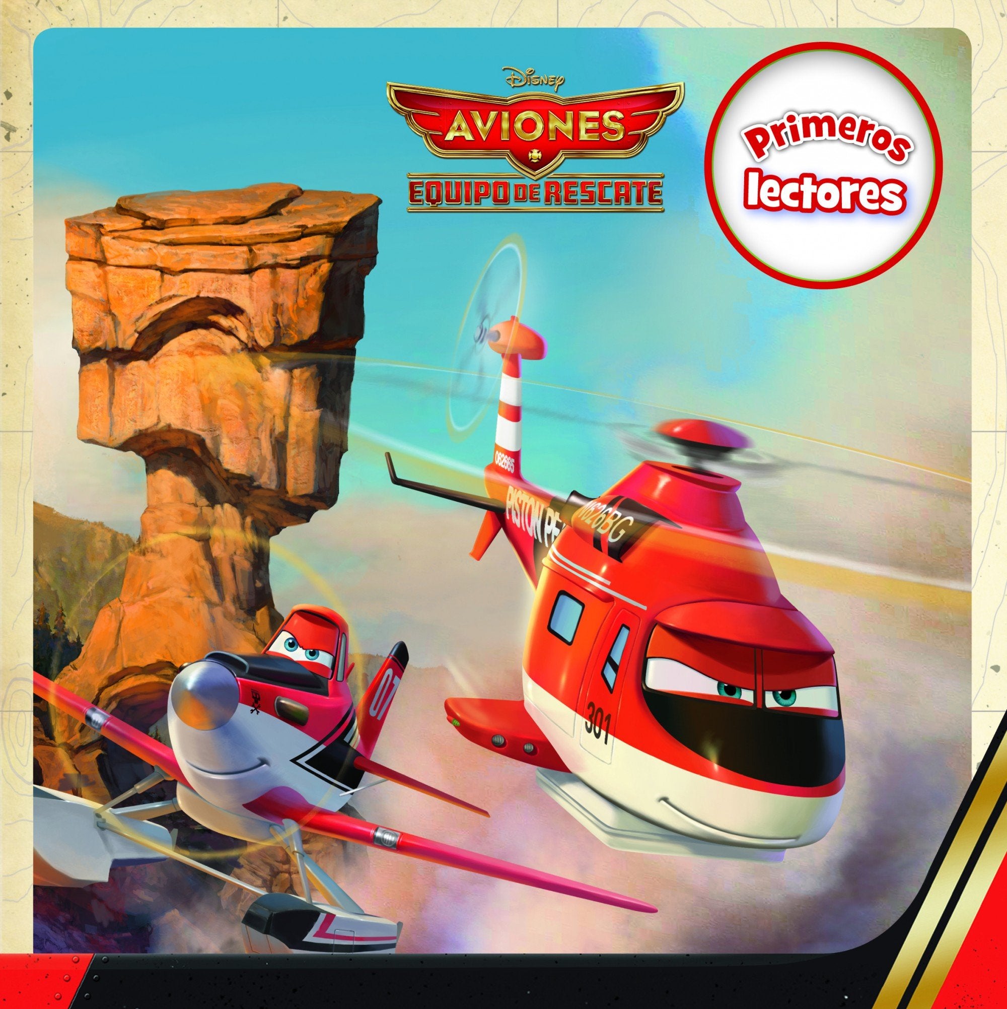 Aviones. Equipo de rescate. Primeros lectores book