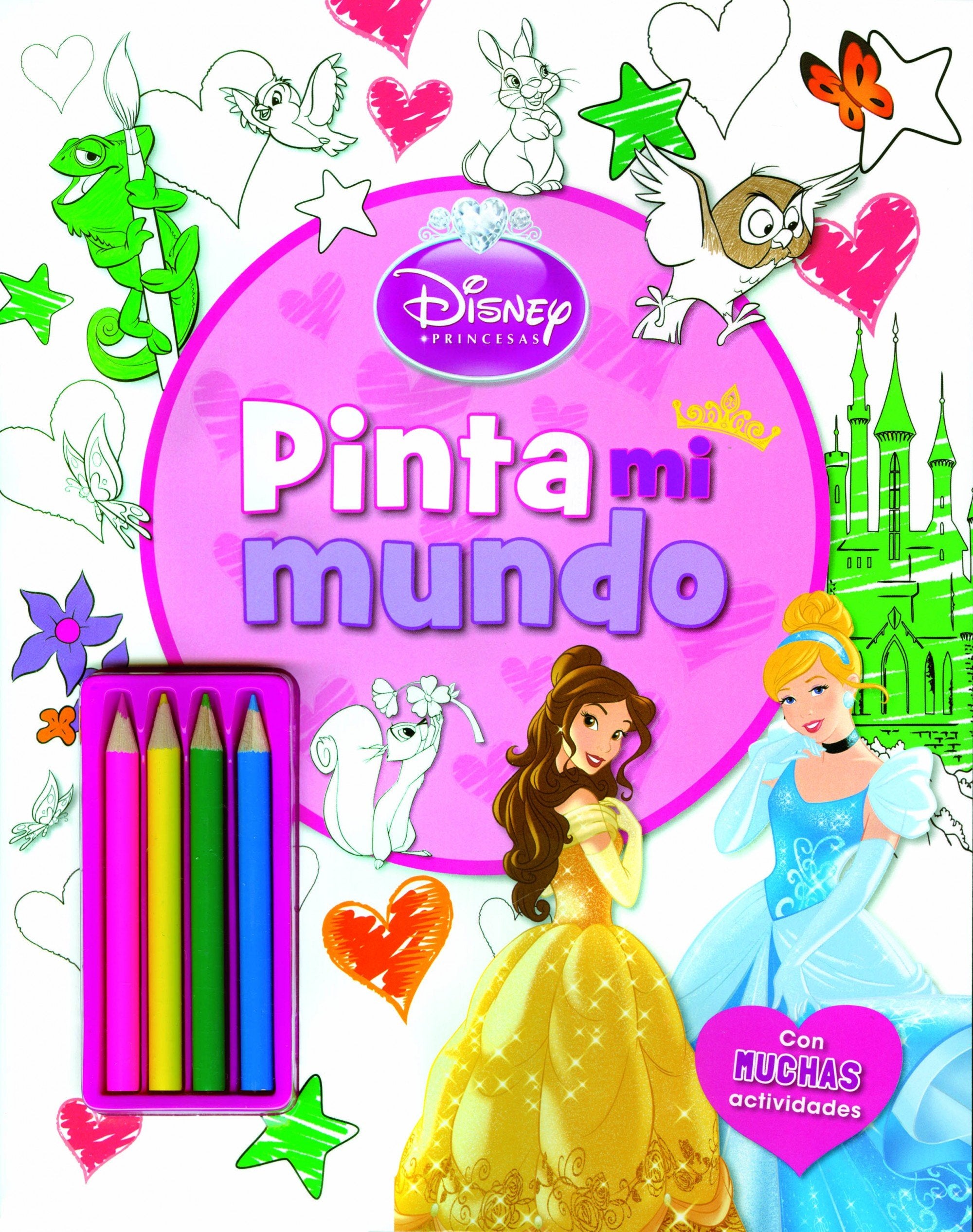 Princesas. Pinta mi mundo: Con muchas actividades (Disney. Princesas) Tiptoi & Games