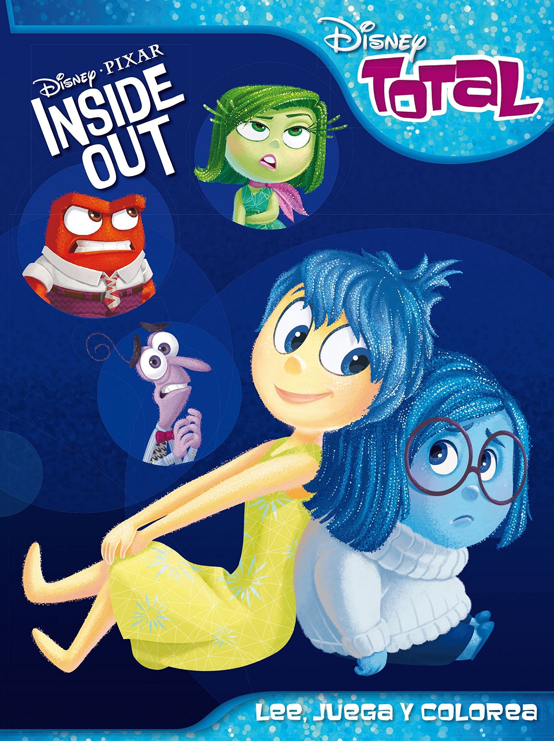 Inside Out. Disney Total: Lee, juega y colorea book